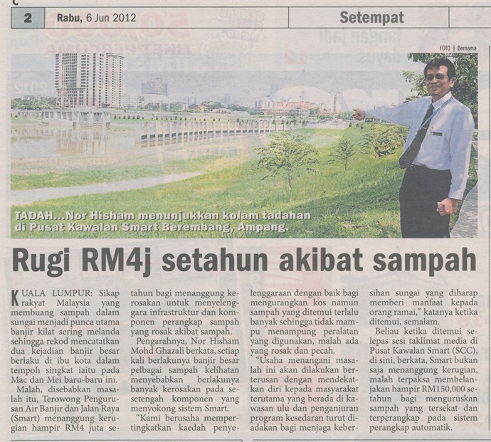 HMetro_Rugi RM4j setahun akibat sampah_6 June 2012_pg 2